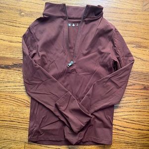 Balance Athletica Quarter zip workout jacket in size L